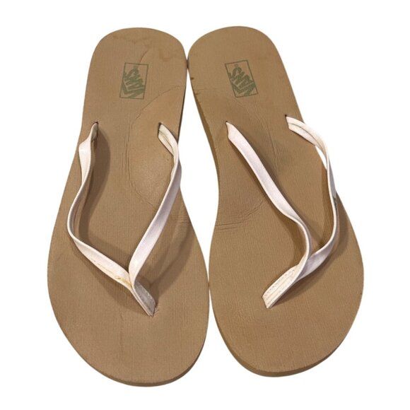 Vans Women's Flip-Flop Sandal Blush Pink Tank Flat Size 8 - Picture 1 of 4